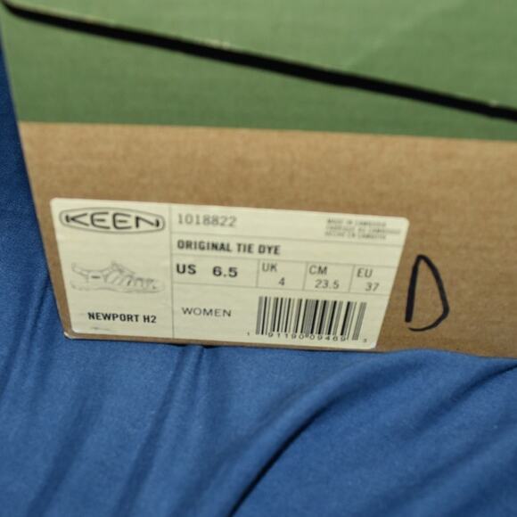 NEW KEEN Newport H2 Original Tie Dye Women's 6.5 NIB Sandals Outdoor Covered - Picture 5 of 5